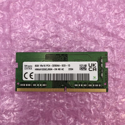 【福井日之出店】中古  PC4-25600 8GB ノート用 158771 