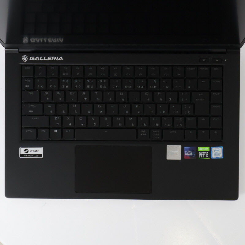 中古 THIRDWAVE GALLERIA GCR2070RGF-QCB(Intel Core i7 9750H/16GB