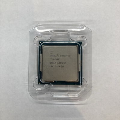 【千葉店】中古  INTEL Core i7 9700K (1151/3.60GHz/12M/C8/T8) 138481 
