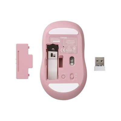 エレコム  M-MY20MBSPN (OSMOD USB無線/Bluetoothマウス[4ボタン/Mサイズ] ピンク) 