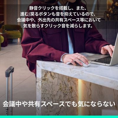 Logicool  Mobi Fold マウス MF900OW (オフホワイト) 