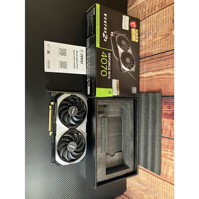【富士青葉店】中古  MSI GeForce RTX 4070 VENTUS 2X 12G OC (RTX4070 12GB) 157129 