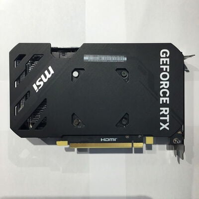 【松山環状枝松店】中古  MSI GeForce RTX 4060 Ti VENTUS 2X BLACK 8G OC（RTX4060Ti 8GB） 3480037460 
