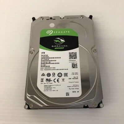 【徳島住吉店】中古  Seagate ST4000DM004（3.5インチ HDD 4TB SATA） 3480040981 