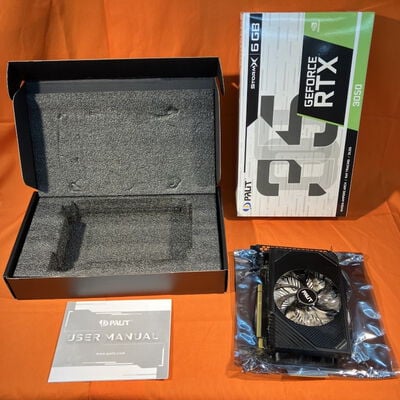 【なんば店】中古  Palit NE63050018JE-1070F (GeForce RTX 3050 StormX 6GB) 3280021465 