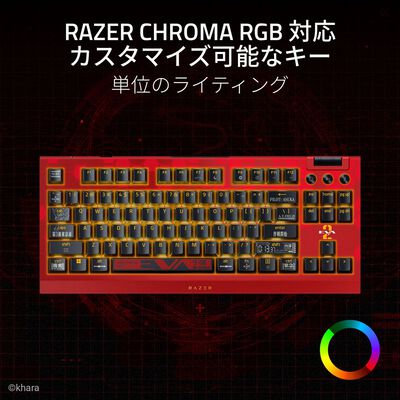 Razer  BlackWidow V4 TKL HyperSpeed EVANGELION (EVA-02) Edition RZ03-05481000-R3A1 