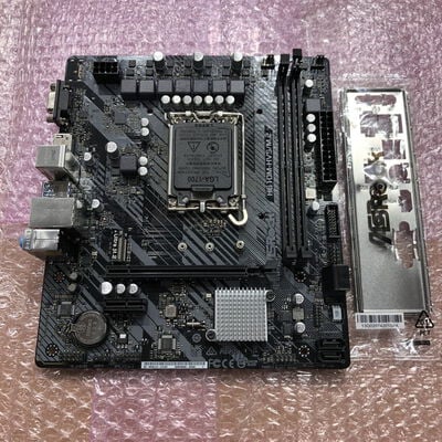 【宮崎恒久店】中古  ASRock H610M-HVS/M.2 R2.0 (H610 1700 mATX DDR4) 5160000861 