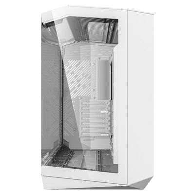 darkFlash  DY470 DY470-PCCASE-WHITE (ATX ガラス ホワイト) 