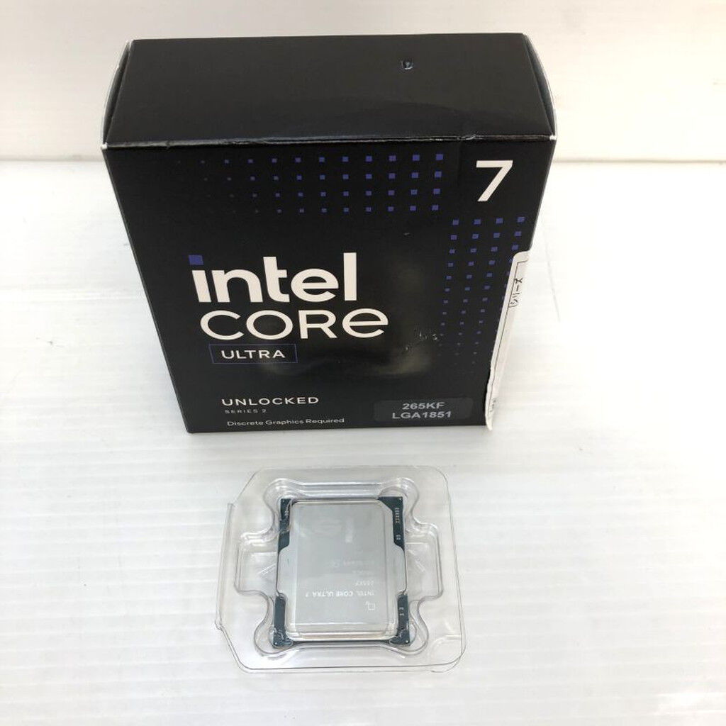 中古 INTEL Core Ultra 7 265KF (1851/3.9G/30M/C20/T20) (396623 中古 INTEL Core Ultra 7 265KF (1851/3.9G/30M/C20/T20) (396623