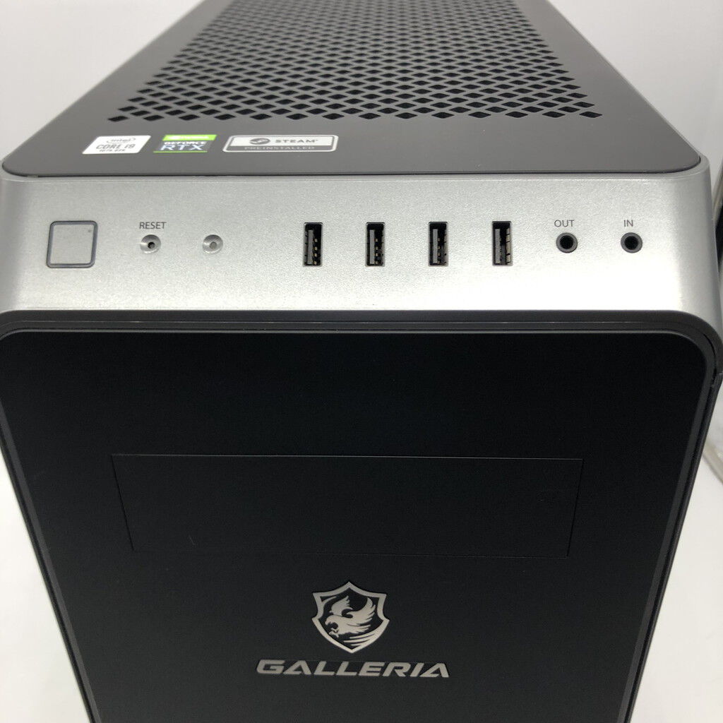 THIRDWAVE i7-2600 12GB 新品SSD＋1TB グラボ W10 中古 THIRDWAVE GALLERIA XT(i7 8700/8GB/SSD500GB/HDD1TB/DVD