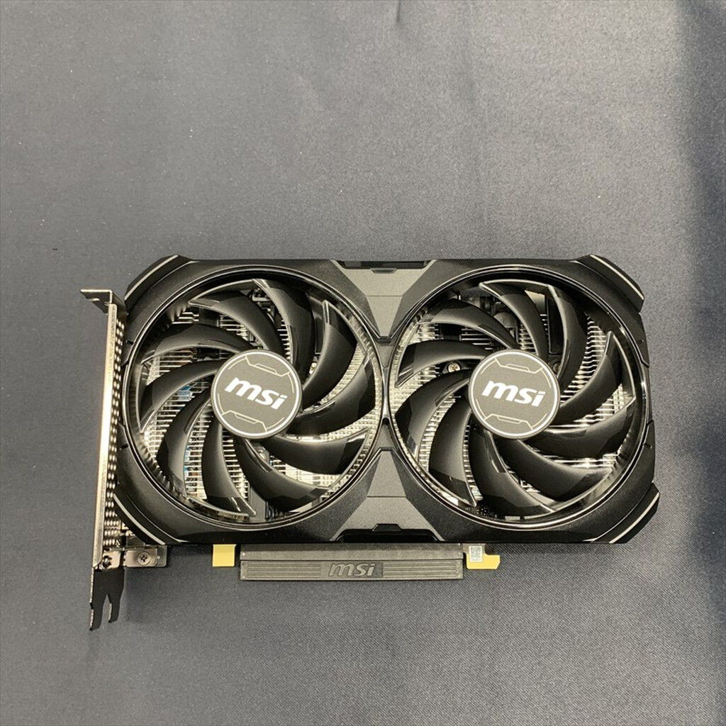 中古 MSI Geforce RTX 4060Ti VENTUS 2X BLACK 16G OC