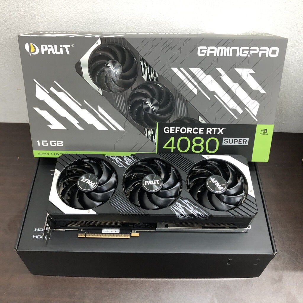 ホメロス　パラレル2枚セット 中古 Palit NED408S019T2-1032A GamingPro (RTX4080 SUPER 16GB