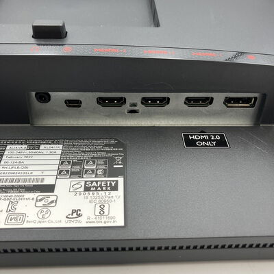 【新潟店】中古  BenQ XL2411K (24"W 3H1DP 1ms TN 144Hz) 159829 