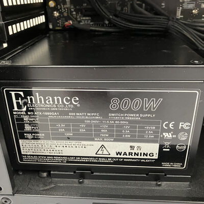 【徳島住吉店】中古  パソコンLEVELインフィニティ(i7 11700K/32GB/SSD1TB/RTX3080/W10H) 5230000495 