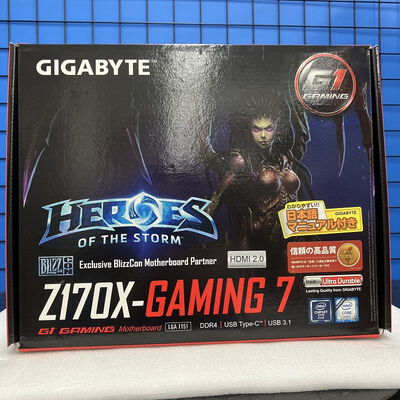 【新潟店】中古  GIGABYTE GA-Z170X-Gaming 7 (Z170 1151 ATX DDR4) 128718 