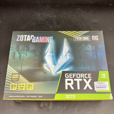 【大須店】中古  ZOTAC GAMING GeForce RTX 3070 Twin Edge OC ZT-A30700H-10P (RTX3070 8G) 143904 