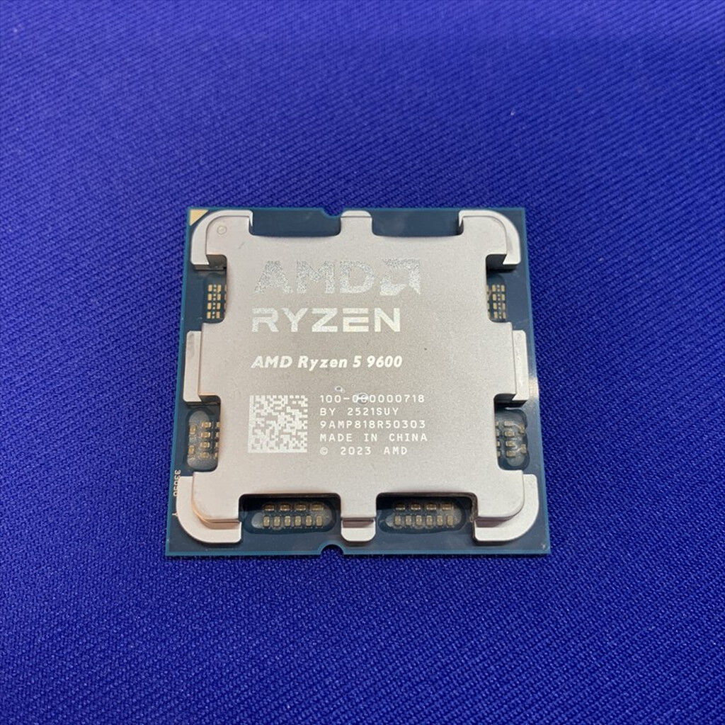 中古 AMD Ryzen 5 9600 (AM5/3.8GHz/38M/C6/T12/65W)) 177129 （351206