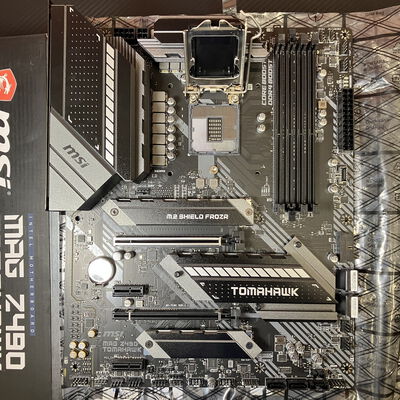 【富士青葉店】中古  MSI MAG Z490 TOMAHAWK (Z490 1200 ATX DDR4) 142616 