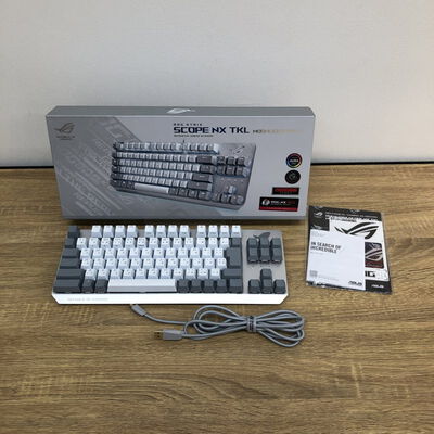 【津ラッツ店】中古  ASUS X806 ROG STRIX SCOPE NX TKL ML/NXRD/JP(有線) 4990001333 