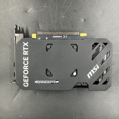 【大須店】中古  MSI GeForce RTX 4060 Ti VENTUS 2X BLACK 8G OC?(RTX4060Ti 8GB) 158559 