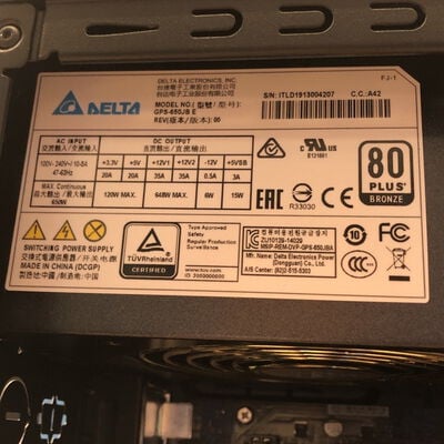 【甲府飯田店】中古  THIRDWAVE GALLERIA (Intel Core i7 8700 3.20GHz/16GB/SSD1TB/なし/NVIDIA GeForce RTX2080/W11H64 MAR) 1000804267 185119 