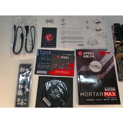 【前橋ｲﾝﾀｰｱｶﾏﾙ店】中古  MSI B450M MORTAR MAX 4540001375 