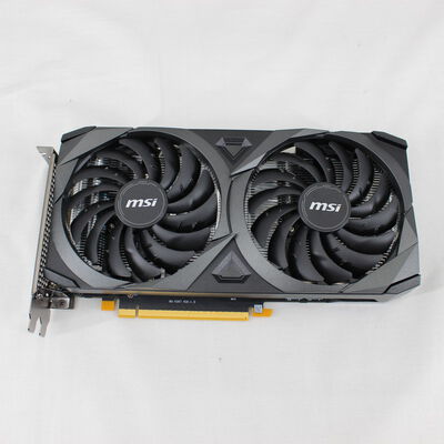 中古  MSI GeForce RTX 3060 VENTUS 2X 12G OC（RTX3060 12GB） 3480033853 