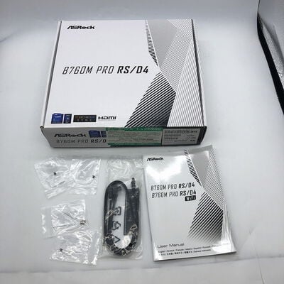 【宇都宮鶴田店】中古  ASRock B760M Pro RS/D4 (B760 1700 mATX DDR4) 167297 