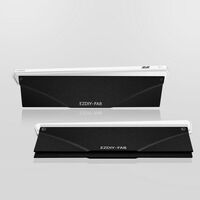 EZDIY  RAM Heatsink V2-Black-2 Pack EZDPI061-8-1 (メモリ用ヒートシンク 2個入 ブラック) 