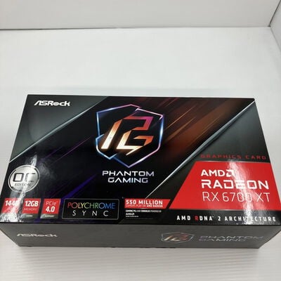 【秋葉原本店】中古  ASRock RX6700XT PGD 12GO (RX6700XT 12GB) 144987 