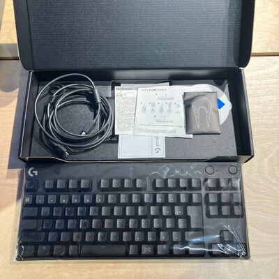 【鹿児島店】中古  Logicool G-PKB-002CK (有線 ｹﾞｰﾐﾝｸﾞｷｰﾎﾞｰﾄﾞ) 158801 