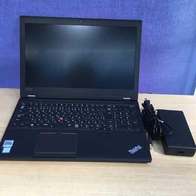 【松山環状枝松店】中古  Lenovo ThinkPad P52　20MAS12700 (Core i7 8750H/16GB/SSD512GB/-/NVIDIA Quadro P1000 4GB/15.6ｲﾝﾁ/1920x1080/Wi-Fi/WEBCAM/W11H64) 176658 