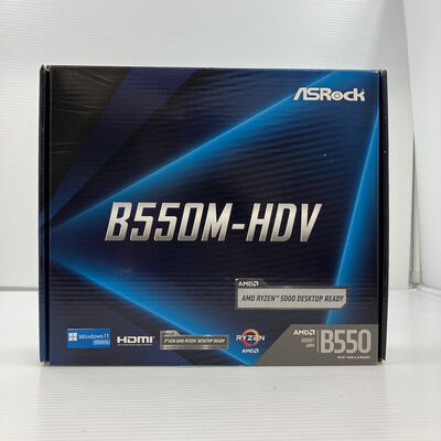 【秋葉原本店】中古  ASRock B550M-HDV (B550 AM4 mATX DDR4) 142940 