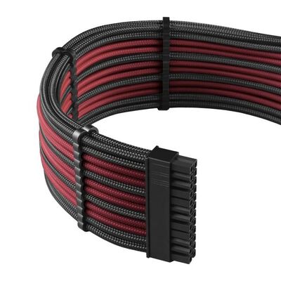 CableMod  CM-PCAB-BKIT-NKKBR-3PK-R (ケーブル延長キット ブラック/ブラッドレッド) 