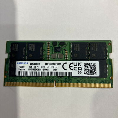 【鹿児島店】中古  PC5-44800 16GB ノート用 178698 