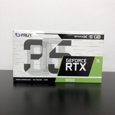 【長野稲里店】中古  Palit NE63050018JE-1070F(RTX3050 StormX 6G) 192392 