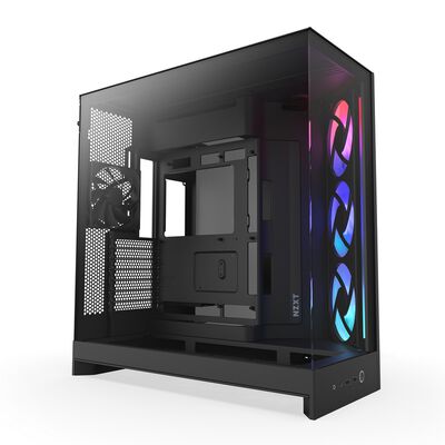 NZXT  H9 FLOW RGB CM-H92FB-R1 (E-ATX ガラス ブラック) 