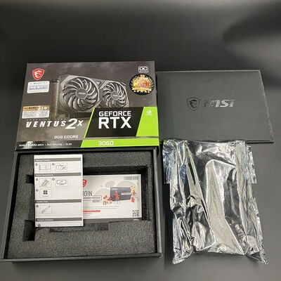 【大須店】中古  MSI GeForce RTX 3060 VENTUS 2X 8G OC (RTX3060 8G) 175495 