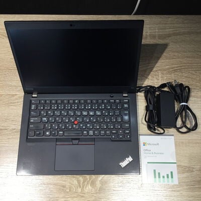 【松山環状枝松店】中古  LENOVO ThinkPad X13 (AMD Ryzen 5 Pro 4650U 2.10GHz/32GB/SSD256GB/-/オンボード/13.3/1920x1080/Wi-Fi/WEBCAM/W11P/Microsoft Office Home and Business 2024) 184183 