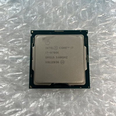 【秋葉原本店】中古  INTEL Core i7 9700K (1151/3.60GHz/12M/C8/T8) 138481 