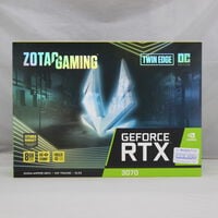 中古  ZOTAC GAMING GeForce RTX 3070 Twin Edge OC ZT-A30700H-10P（RTX 3070 8GB） 3480032975 