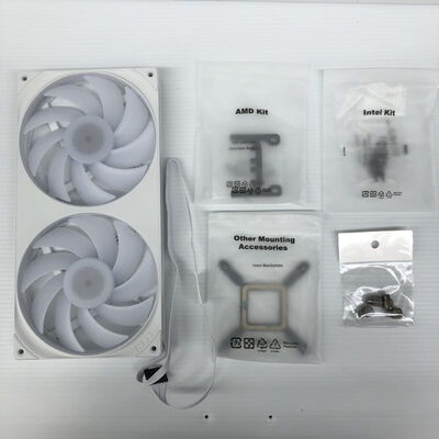 【徳島住吉店】中古  NZXT RL-KR28E-W2(KRAKEN ELITE RGB 280 WH 水) 5230000476 