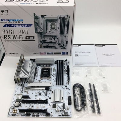 【浜松店】中古  ASRock B760 Pro RS WiFi White (B760 1700 ATX DDR5) 1300007823 