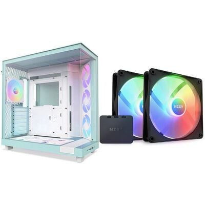 NZXT H6 FLOW PCケースとケースファン 2点同時購入でPCケースから2,200円（税込）値引き