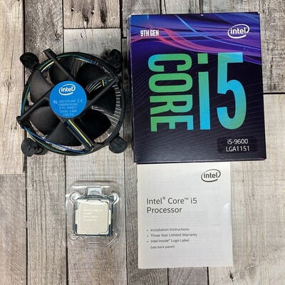 【広島店】中古  INTEL Core i5-9600 (1151/3.1/9M/C6/T6) 141886 