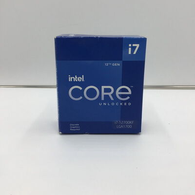 【白山FM松任店】中古  INTEL Core i7 12700KF (1700/3.6G/25M/C12/T20) 147858 