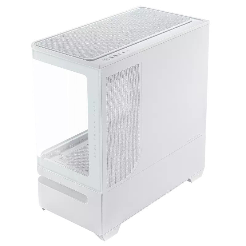 ASUS PRIME AP202 TG WHITE (MicroATX ガラス ホワイト) ｜ パソコン