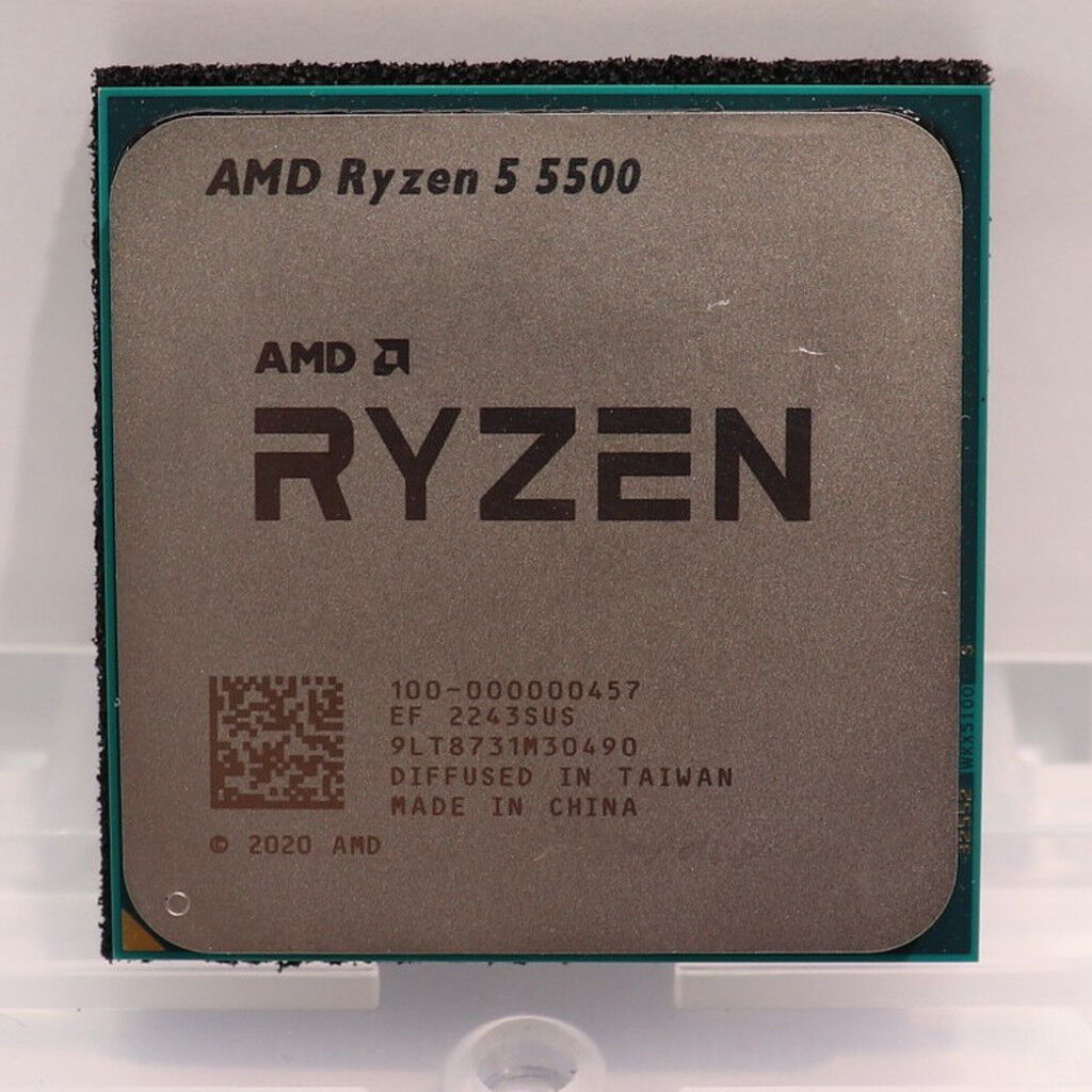Ryzen 5 5500 BOX 標準ファン（中古）付き AMD 0 | Socket ⁄ 6コア12