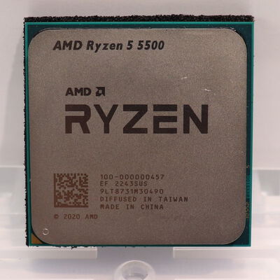 【札幌店】中古  AMD Ryzen 5 5500 (AM4/3.6GHz/19M/C6/T12/65W) 150184 