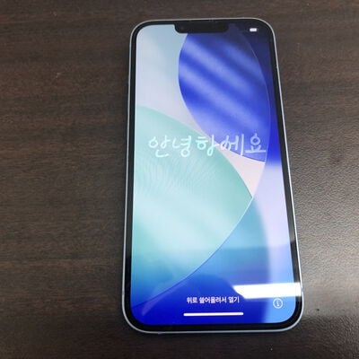 【福山ココローズ店】中古  【docomo版SIMフリー】Apple iPhone14 6.1インチ 128GB (ブルー) MPVJ3J/A 154873 